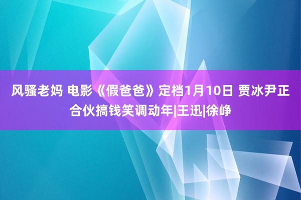 风骚老妈 电影《假爸爸》定档1月10日 贾冰尹正合伙搞钱笑调动年|王迅|徐峥